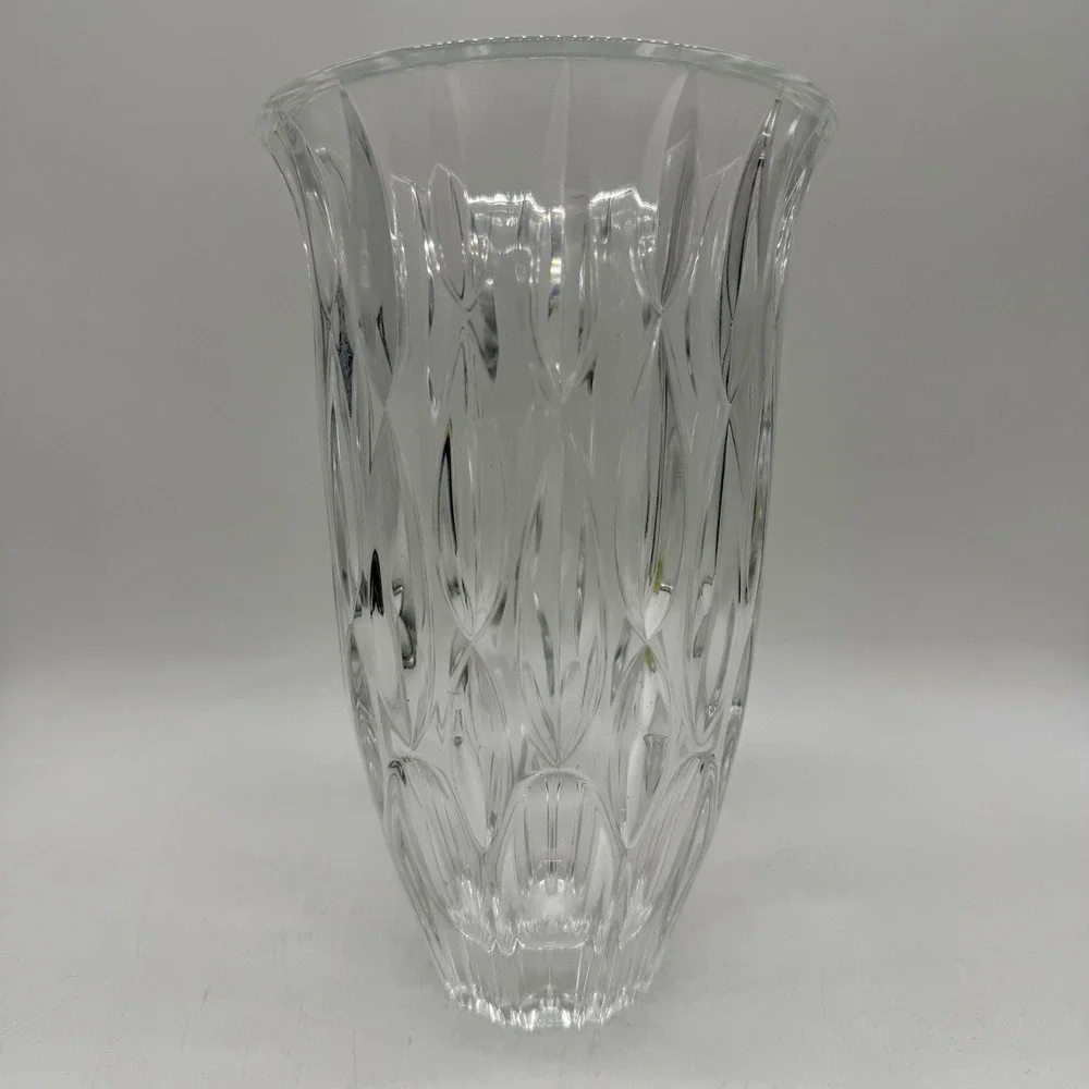 Waterford Marquis‎ Rainfall Crystal Vase Flared Floral Centerpiece Vintage